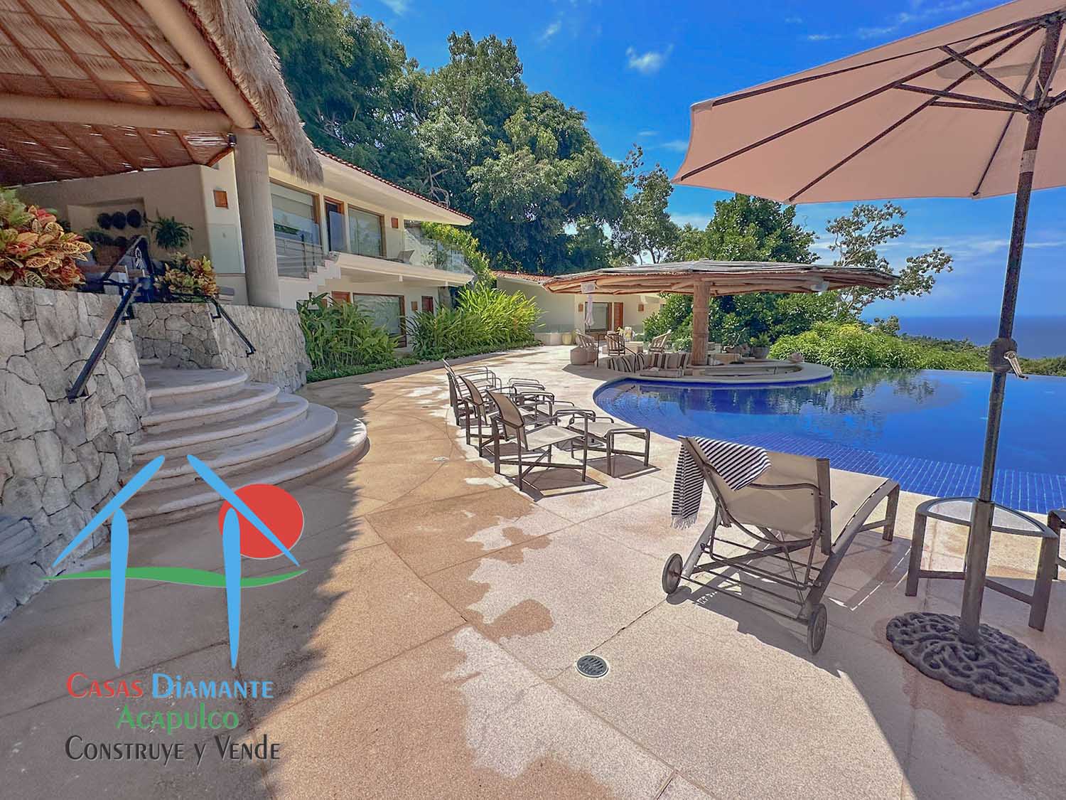 Casa 8 Caballos - Terraza con alberca 11